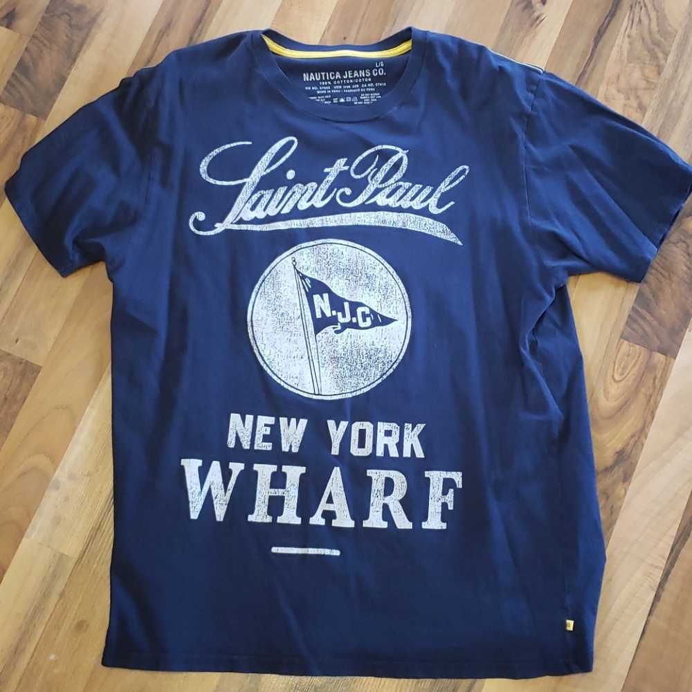 Mens Nautica tee size L